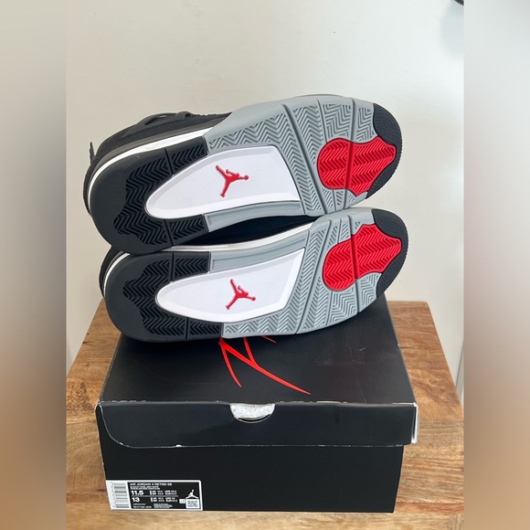 Brand new Jordan 4 “Black Canvas” DV0553-006 size 11.5 - Picture 6 of 6